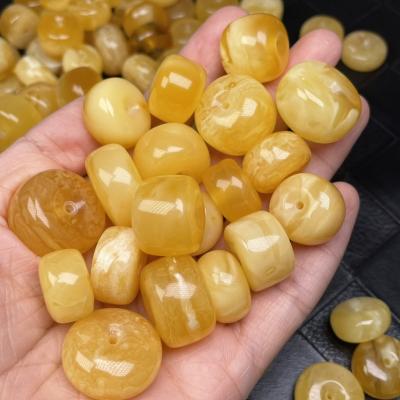 China Other Natural Amber Muslim Jewelry Baltic Amber Tiger Stripe High Quality Diameter 12-16 Mm for sale