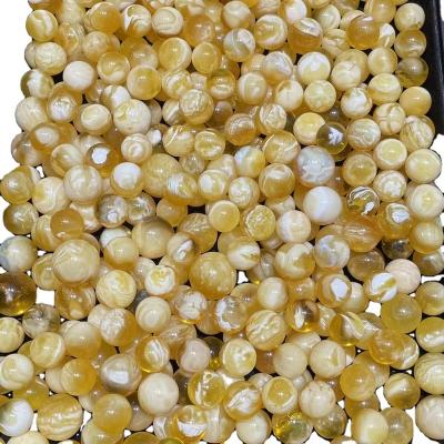 China Other Beads Natural Amber Gold Tiger White Skin Ruffled Fluorescent Amber Beads Russian Baltic Sea Muslim Prayer Beads To Be for sale