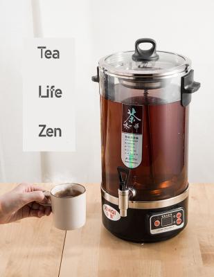 China Cordless PC Hardware Tea Boiler Black Tea Boiling Machine With 10L.20L Large Capacity for sale