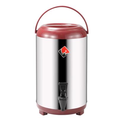 China 10L thermos insulation drool diepenser bubble tea barrel stainless steel stianless steel thermos for sale