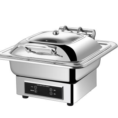 China stainless steel food warmer display food warmer for restaurant chafing dish WS-CLDL for sale