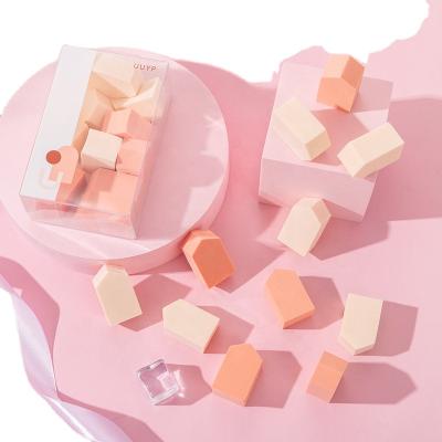 China Small Rectangular Jelly Ball Sponge Powder Puff Makeup Cotton No Super Soft Powder 11 Makeup Eggs for sale