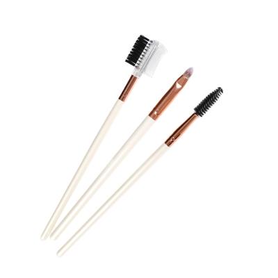 China For commercial & Home Use Eyelash Brush Microfiber Manufacturer Chinese Eyelashes Brush Long Handle Makeup Brush for sale