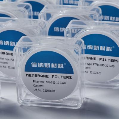 China Nylon 0,22μm 47mm Membranfilter für die HPLC-Chromatographie zu verkaufen