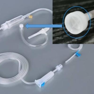 China Hydrophobic Glass Fiber Membrane For Medical Air Venting In IV Infusion Sets for sale