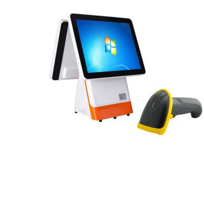 China 2021 Stores New Design POS System Optional With Built-in Thermal Printer And Scanner Touch Cash Register for sale