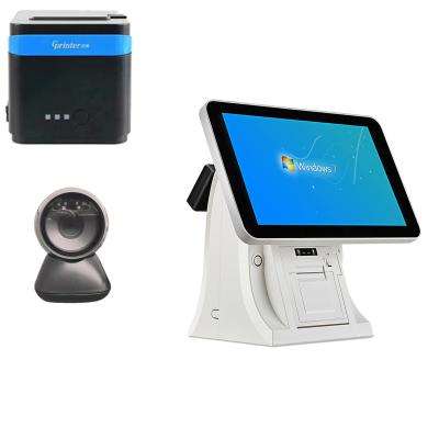 China SDK Flat Screen Android POS All In One Machine 15.6 Inch POS Capacitive Touch Screen POS Machine Touch Screen POS System for sale