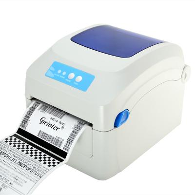 China Black and White 4x6 Amazon FBA Shipping Label Barcode Printer 110m Thermal Thermal Label Printer for sale