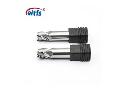 China High Performance Rough Solid End Mill , Miniature Corner Radius End Mill High Speed Steel for sale