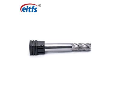 China Flat Rough Cut End Mill 0.005-0.01mm Precision CNC Tooling System Control Mode for sale