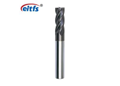 China Cast Iron Applied Solid End Mill 4-40mm Shank Diameter TiALN Coting for sale