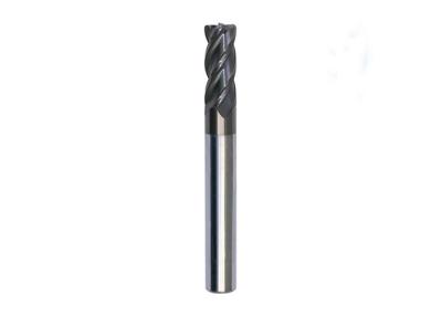 China Oxidation Resistant 4 Flute End Mill , Solid Carbide Cutting Tools Improved Lathe Efficiency for sale