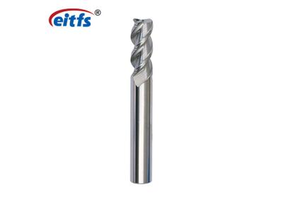 China Bull Nose End Mill For Aluminum , Corner Radius End Mill Improved Lathe Efficiency for sale