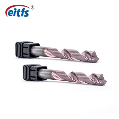 China Long Shank Countersink Drill Bit , Micro Drill Bits M8 Non Magnetic Metal Boring for sale