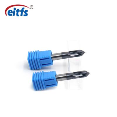 China Metal Pilot Drill Bit Round Shank Fully Ground Black Groove Edge Polished for sale