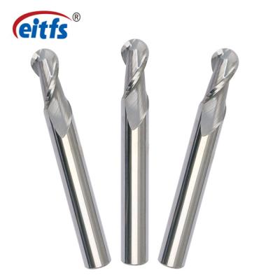 China 2 Flute Ball End Mill For Aluminum Alloy Tungsten Solid Carbide Material for sale