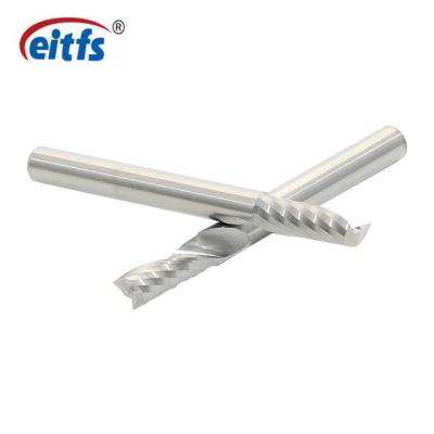 China Cnc Cutting Tool Tungsten Carbide End Mill Wood Working Single Flute Router Bit for sale