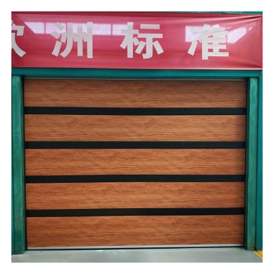 China Modern 16 Ft Assemble Garage Aluminum Stacking Vertical Lift Garage Doors For Homes Te koop