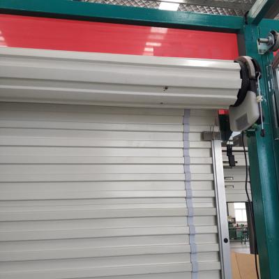 China Modern Australia Style Automatic Roll Up Garage Door With Motor zu verkaufen