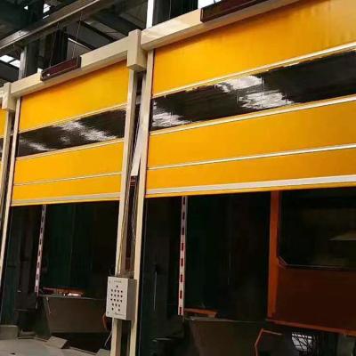 China Modern Remote Control PVC Electric High Speed ​​Door Insulation Quick Roll Up Door for sale