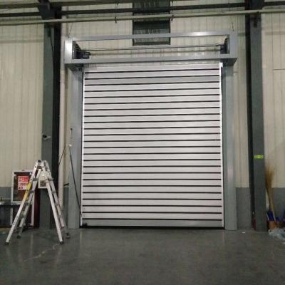 Chine Aluminum Alloy Modern Fast Fast High Speed ​​Roller Industry Shutter Spiral Door à vendre