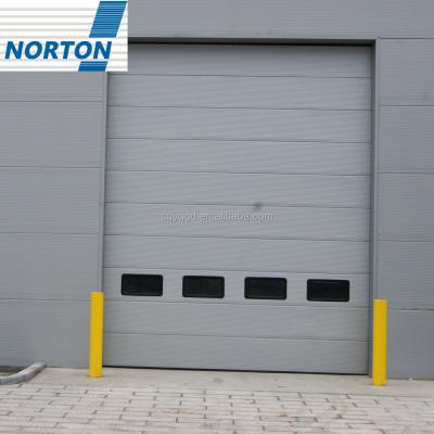 중국 Factory Manufacturer Direct Sale Automatic High Quality Insulated Industrial Sectional Door 판매용