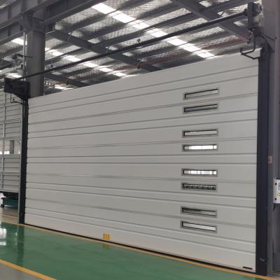 China Modern Industrial High Speed ​​Fast Acting Roller Shutter Stacking Door Te koop