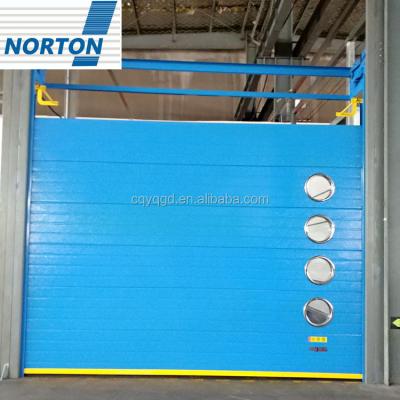 China Factory direct sale modern new design industrial stacking door Te koop