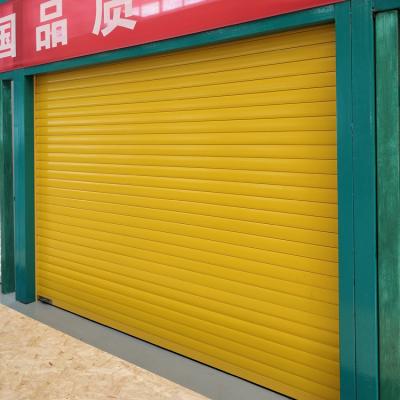 China Modern High Reliability Logistics Security Aluminum Roller Shutter Doors With Motor Te koop