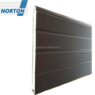 China Factory direct sale automatic PU foam sandwich panel for sectional garage door for sale