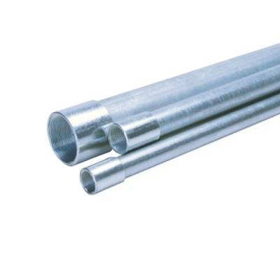 China Good Corrosion Resistance IEC Pre-galvanized RGS Metal Steel Rigid Conduit for sale