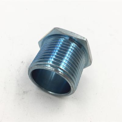 China EMT Joint Conduit To Electrical Box Galvanized Steel Reducer And Long Bushing for sale