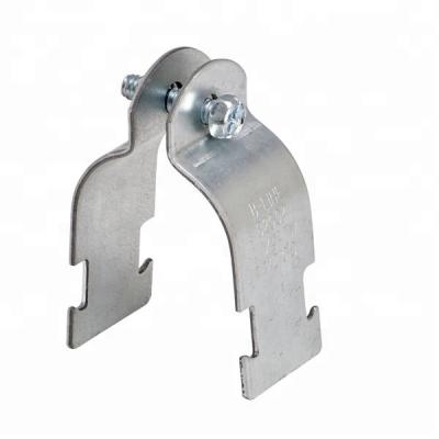 China Reliable Quality Electro Galvanized Steel Electrical Conduit EMT Clamp for sale