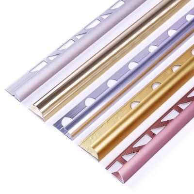 China Foshan FSF modern hot sale aluminum tile trim shape round fish decorative wall ceramic tile aluminum trim corner factory price for sale