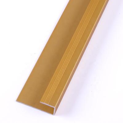 China Modern Aluminum Square Edge Ceramic Tile End-Cap Profile Hardware Building Material for sale