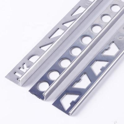 China Modern Direct Good Corner Protector L Shape Reputation FSF Low MOQ 304 Stainless Steel Tile Sharpening Profiles For Marble Tiles for sale