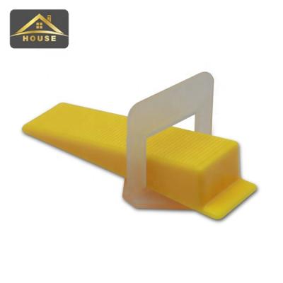 China 1mm 1.5mm 2mm 2.5mm Modern Plastic 3mm Tile Leveling System Clips With Tile Wedge for sale