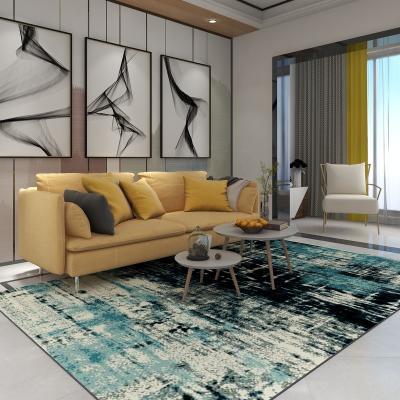 China Anti-slip modern luxury polyester upholster washable floor covers carpet for living room and bedroom for sale