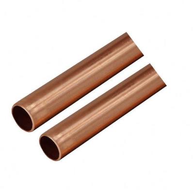 China Affordable 4 Inch Copper Pipe for Decoration Industry Raw Materials and Decoiling Service Included for sale