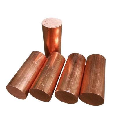 China 99% Cu Min Pure Copper Rod 8mm for Construction Suppliers in Decoration Industry for sale