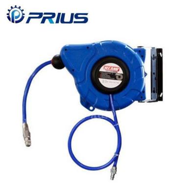 China Metal Housing Auto Pneumatic Air Hose Reel Flex... for sale