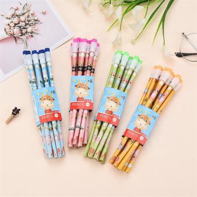 China Office & Wholesale Chinese Products Pencil School Pencil With Eraser For Office And School for sale