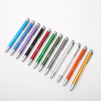 China Promotional Pen Logo Advertising Cheap Aluminum Engraving Custom Metal Pen for sale