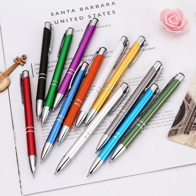 China Personalized Advertising Custom Cheap Metal Pen Promotional Aluminum Pen ball with company logo for sale