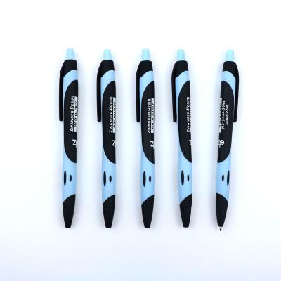 China Promotional Pen hot sale promotional plastic soft rubber coated gel pen with custom logo for sale