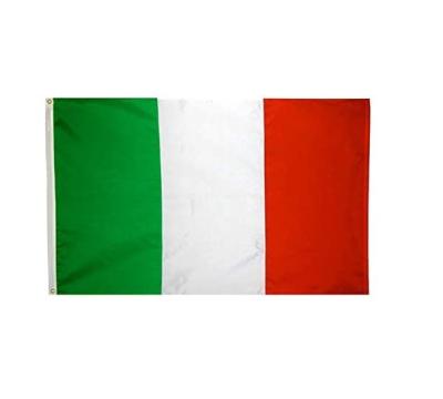 China Barber Shop Promotion Cheap Factory Price Stock Italy 3*5ft Country Flags for sale