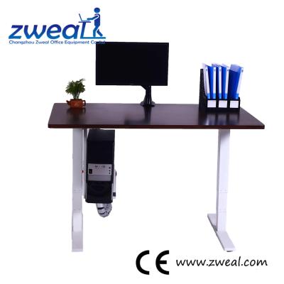 China Ergonomic More Styles Used Reception Table Lift High Quality Sit Electric Sitting Stand Desk Riser Height/Adjustable Office Desk for sale