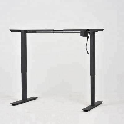 China Eco - Friendly Two Column Single Step Motor Electric Sit Stand Desk With Table Lifting Desk for sale