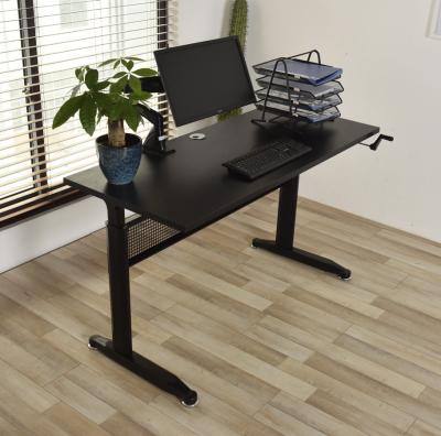 China Factory Wholesale Adjustable Aluminum OEM Manual Computer Desk Table Eco - Friendly for sale