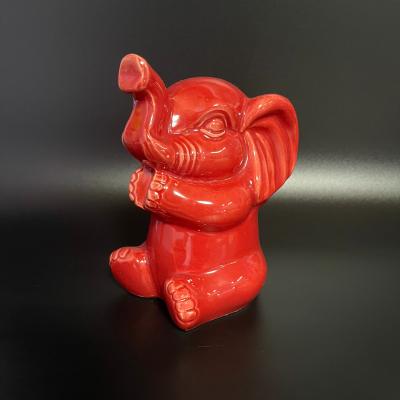 China Craft DIY Toys Plaster Figurine Elephant DIY Toys Coloring Mold Colored Model Drawing Customization for sale